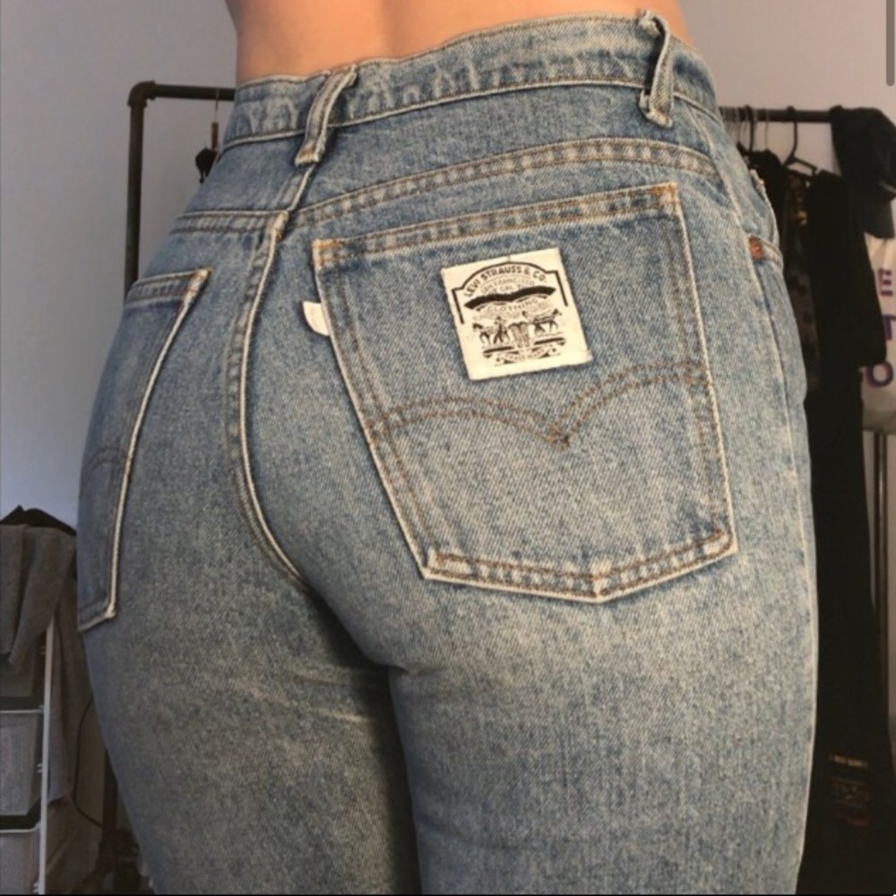 Ultra rate vintage 70’s light wash denim Levi’s